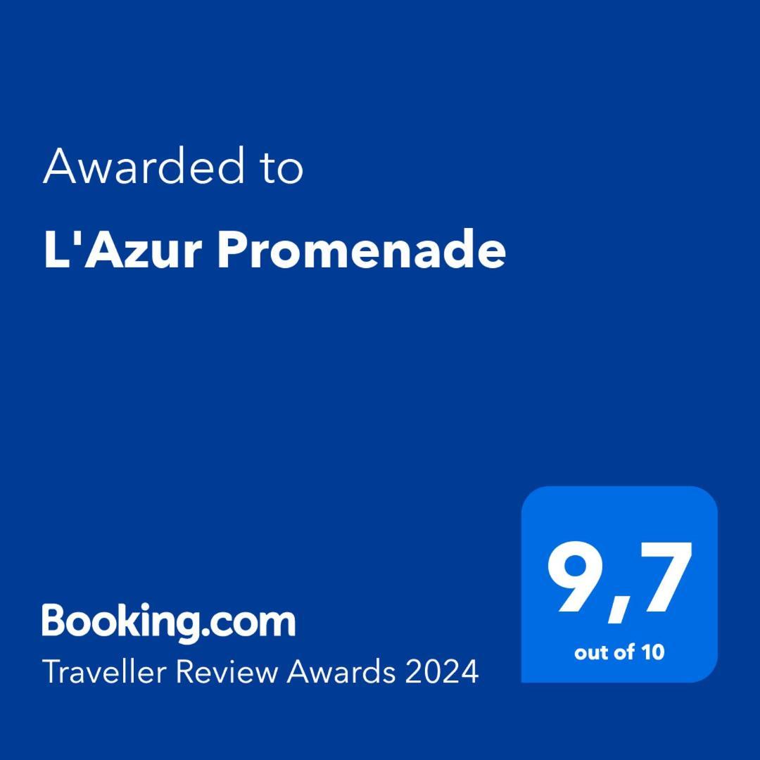 Appartamento L'Azur Promenade Nizza Esterno foto